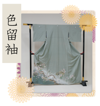 色留袖