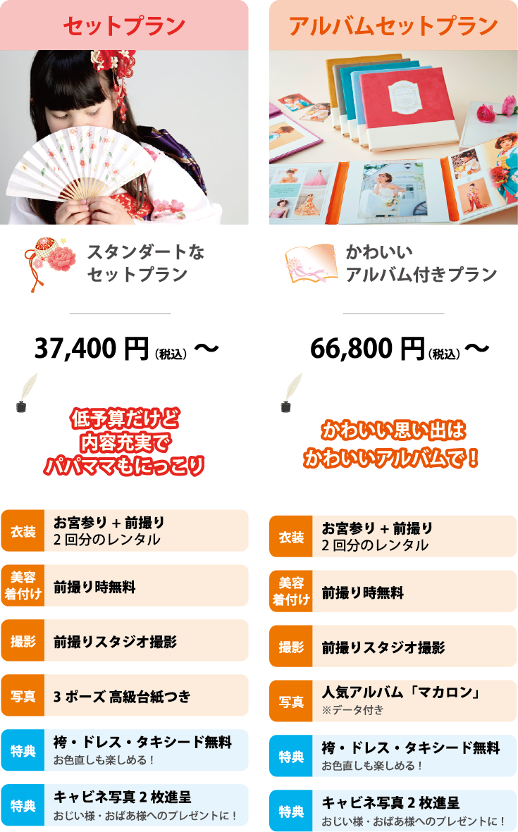 七五三 ロケーション撮影 貸衣装 撮影ならabito